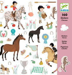 Djeco - horse stickers