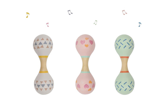 calm & breezy maraca rattle