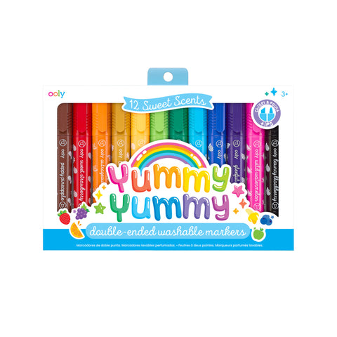 yummy yummy double ended washable markers