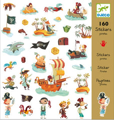 Djeco - pirate stickers