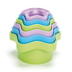 green toys - stacking cups