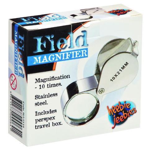field magnifier - 10 x magnification