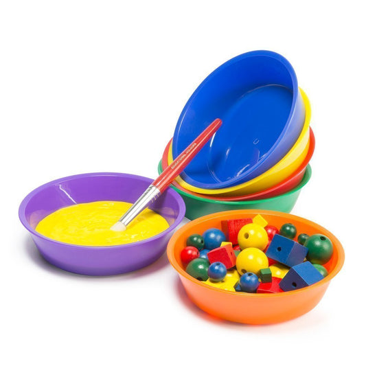 sponge and sorting bowls