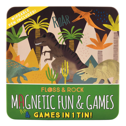 magnetic fun & games in a tin