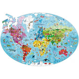travel, learn & explore - the earth puzzle
