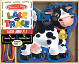 lace and trace farm animals