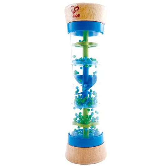 beaded raindrops - blue