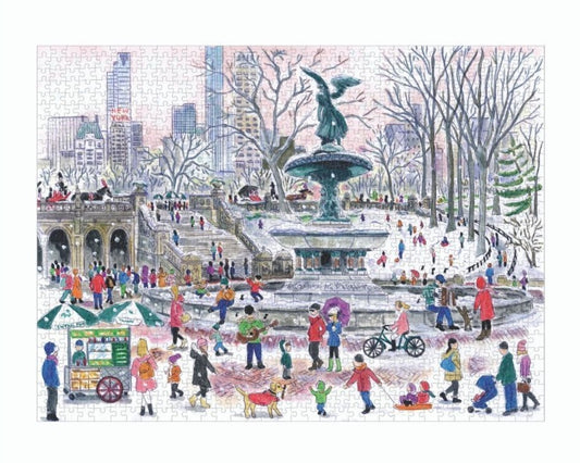 bethesda fountain 1000pc puzzle