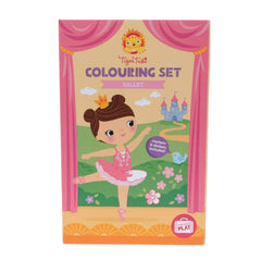 colouring set - ballet