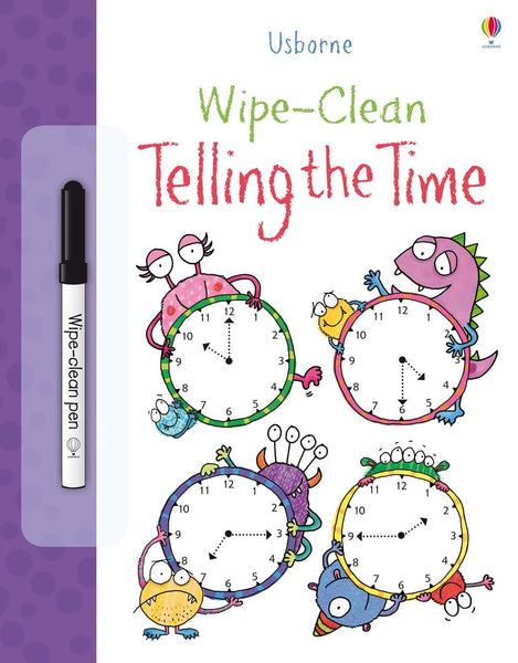 wipe clean - telling the time
