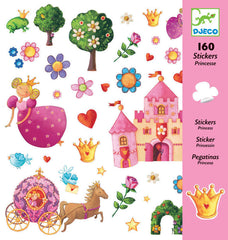 Djeco - princess stickers