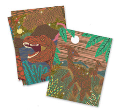 when dinosaurs reigned scratch boards