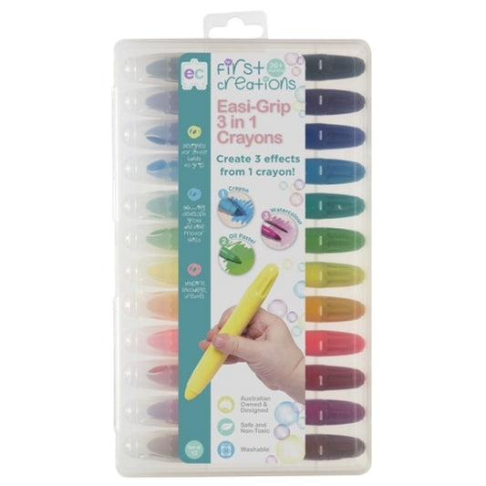 easi-grip 3 in 1 crayons