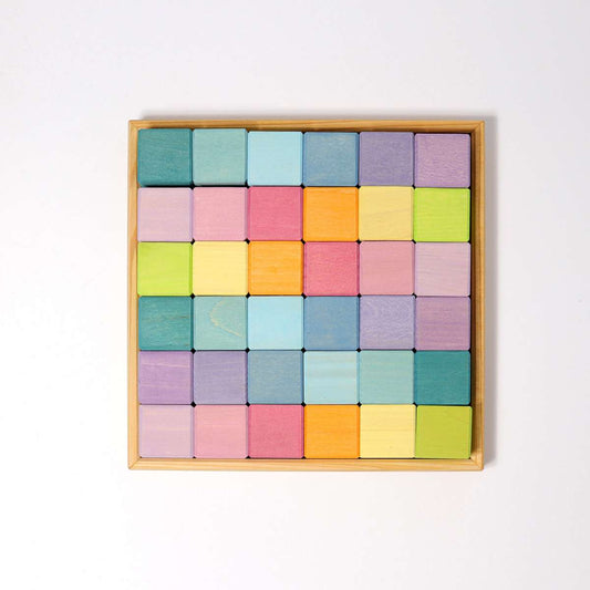 grimms - pastel mosaic 36 cubes