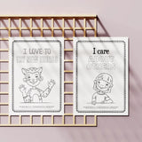 affirmation colouring pages