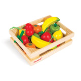 janod - 12 fruits crate