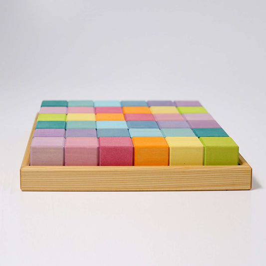 grimms - pastel mosaic 36 cubes