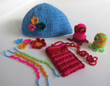 knitting kit - buttonbag
