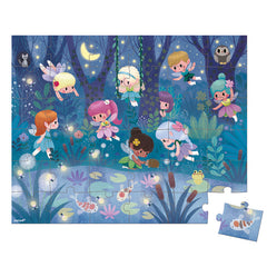 janod- fairies puzzle 36pc