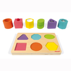 shapes & sounds - 6 block puzzle