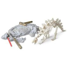 stegosaurus palaeontology kit