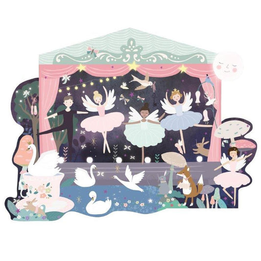 enchanted ballet 80 pc puzzle