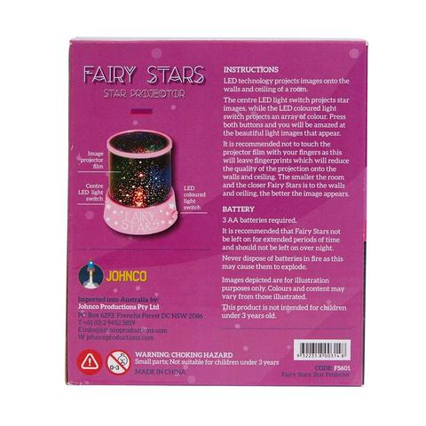 fairy stars star projector