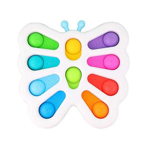 10 dot sensory fidget toy - butterfly