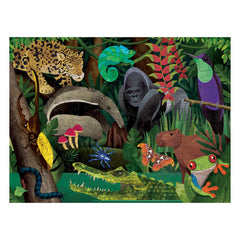 rainforest double sided 100pc puzzle