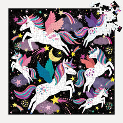 unicorns - illuminated puzzle 300pc