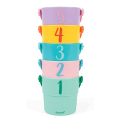 bath buckets ocean set of 5