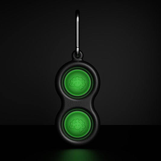 Simpl Dimpl Glow - In the dark Keychain