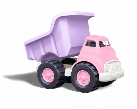 green toys - dump truck pink