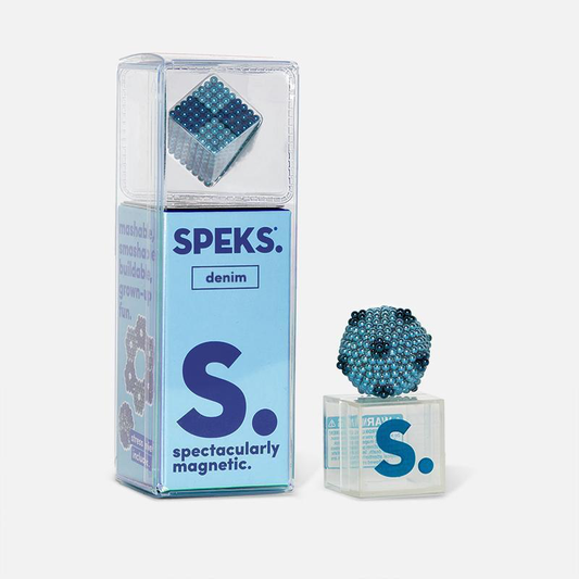 speks two tone *warning magnetic + choking hazard* 14 yrs+