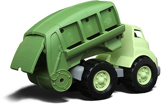 green toys - recycling truck