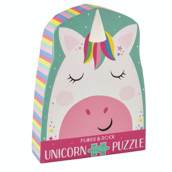 Rainbow Unicorn 12pc puzzle