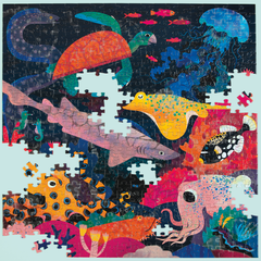 ocean illuminated puzzle 500pc