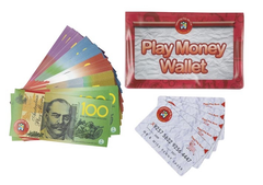 play money wallet