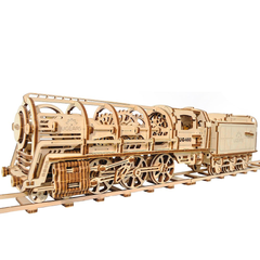 ugears - locomotive with tender