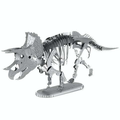 metal earth - triceratops