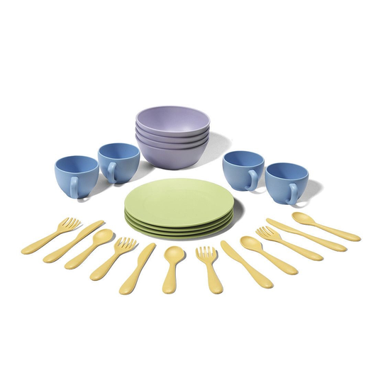 green toys - dish set