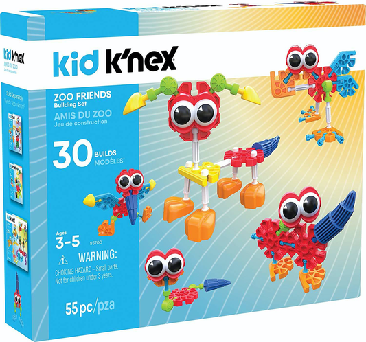 kid k'nex zoo friends
