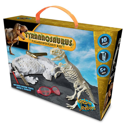 tyrannosaurus palaeontology kit
