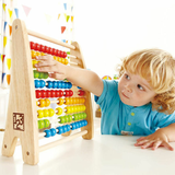 hape - rainbow bead abacus