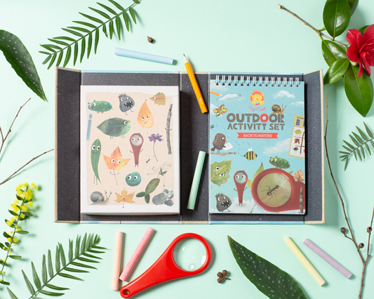 outdoor activity set - back to nature