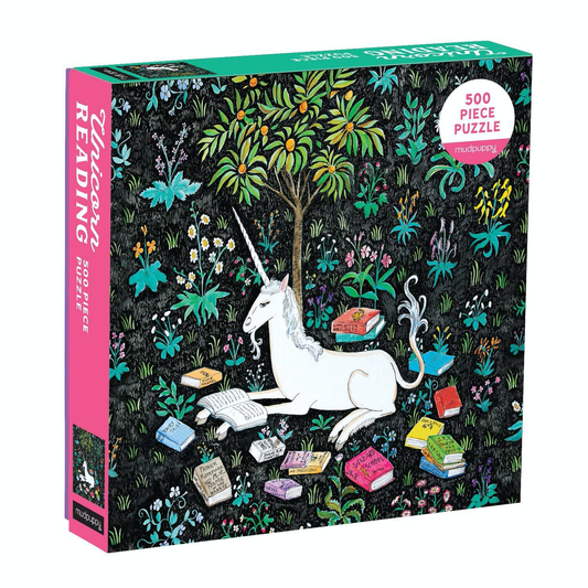 unicorn reading 500pc puzzle