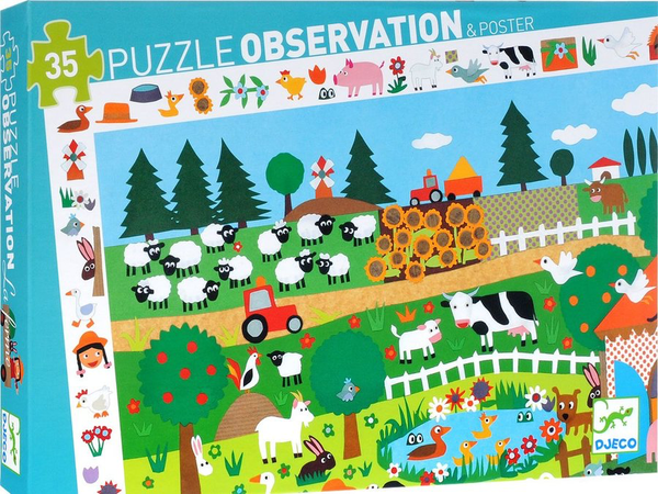 Observation puzzle- Farm 35pc