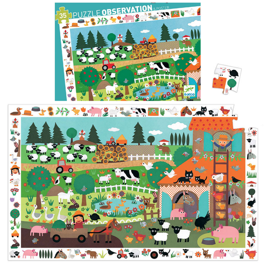 Observation puzzle- Farm 35pc