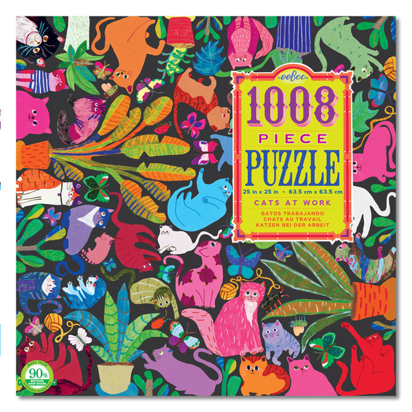 cats at work - 1000pc puzzle