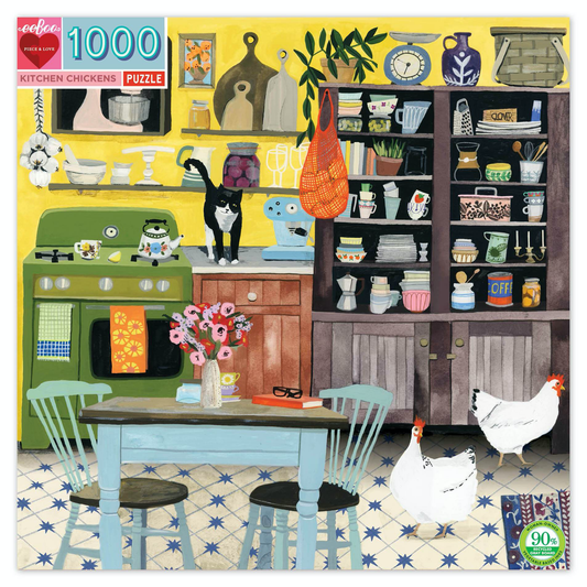 kitchen chickens 1000pc puzzles